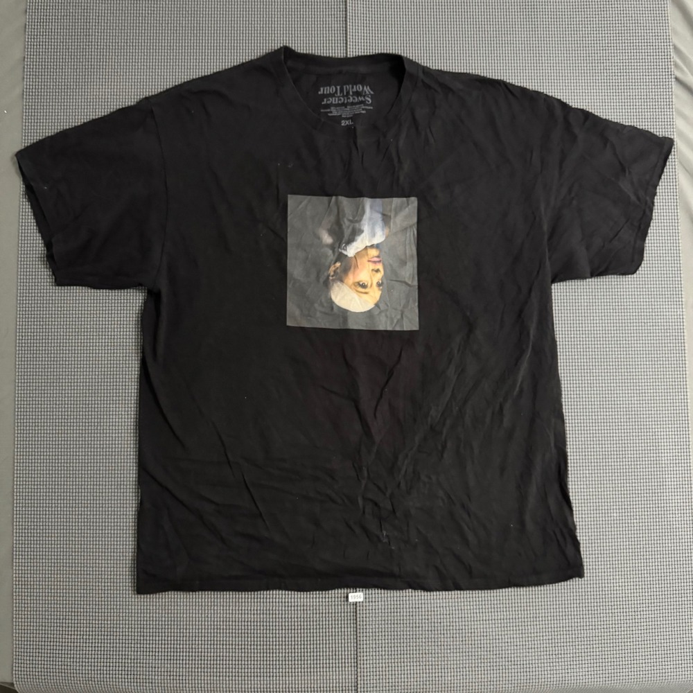 Ariana Grande Sweetener World Tour T-Shirt Black 2XL 2019 Concert Graphic Tee